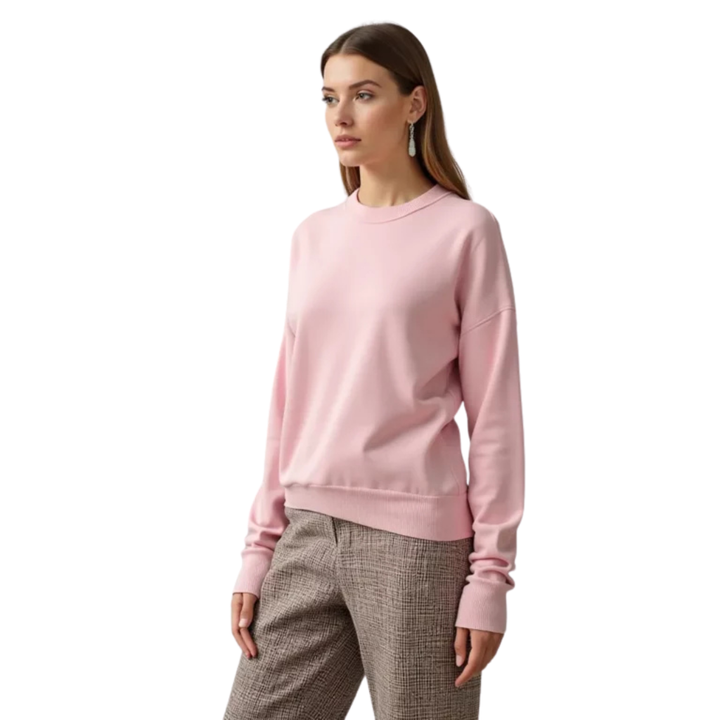 Oversized Pink Sweater – Softness and Style for Everyday Wear