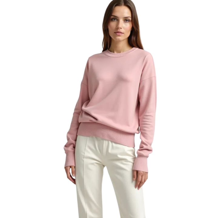 Oversized Pink Sweater – Softness and Style for Everyday Wear