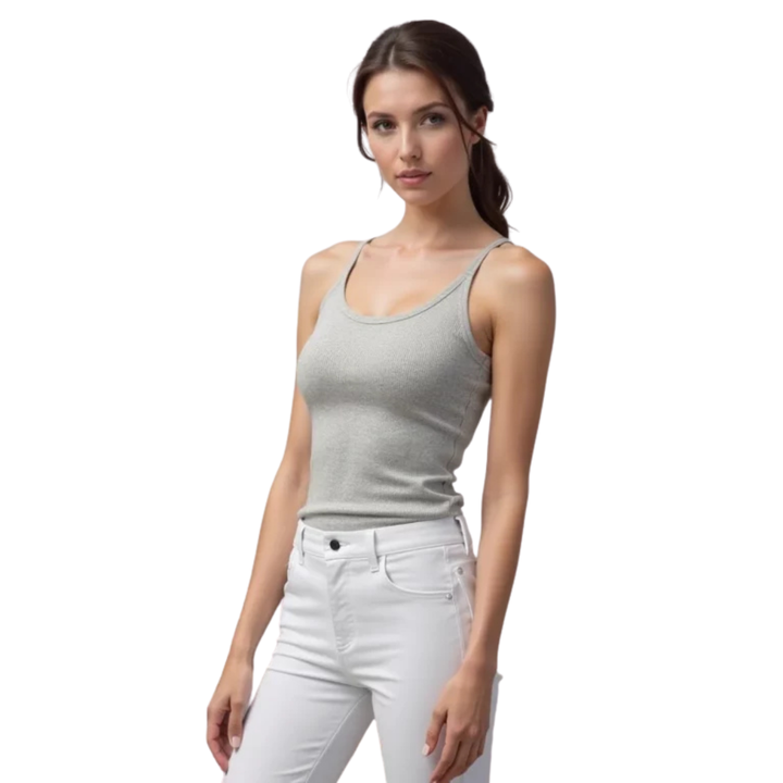 Grey Tank Top – Everyday Elegance and Simplicity