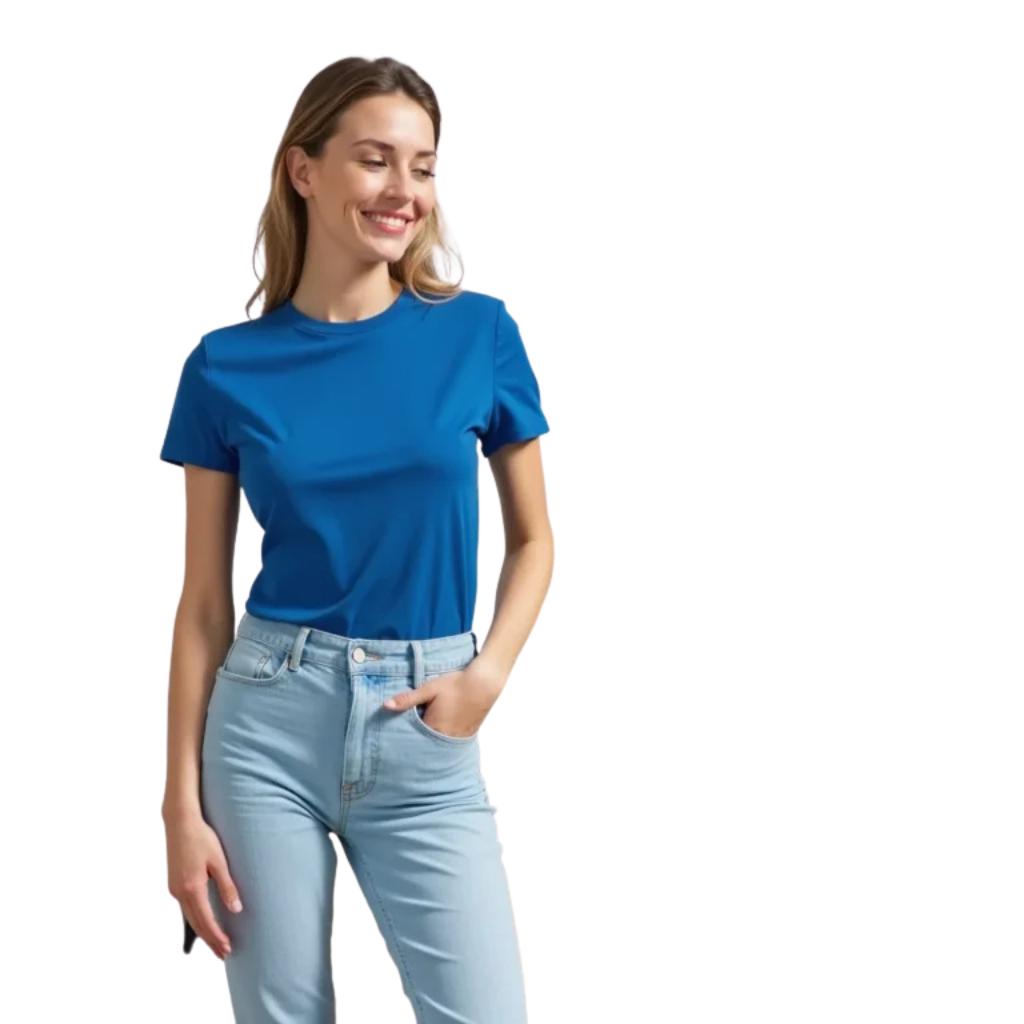 Ocean Blue T-shirt - A Wardrobe Essential