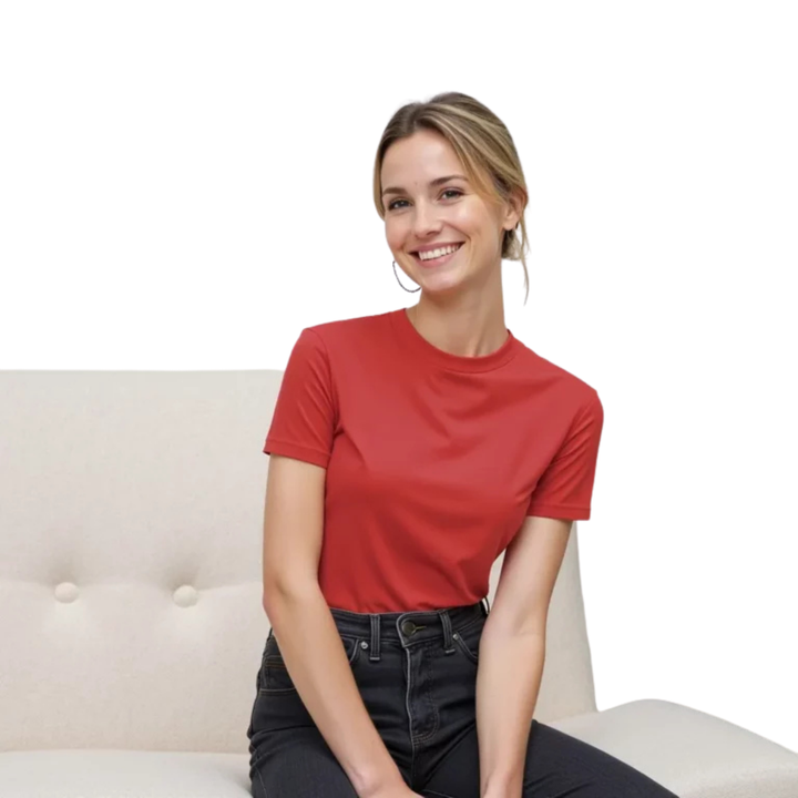 Casual Red T-shirt - Everyday Essentials