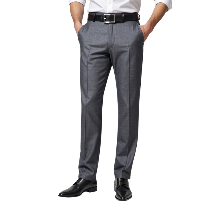 Grey Elegant Trousers