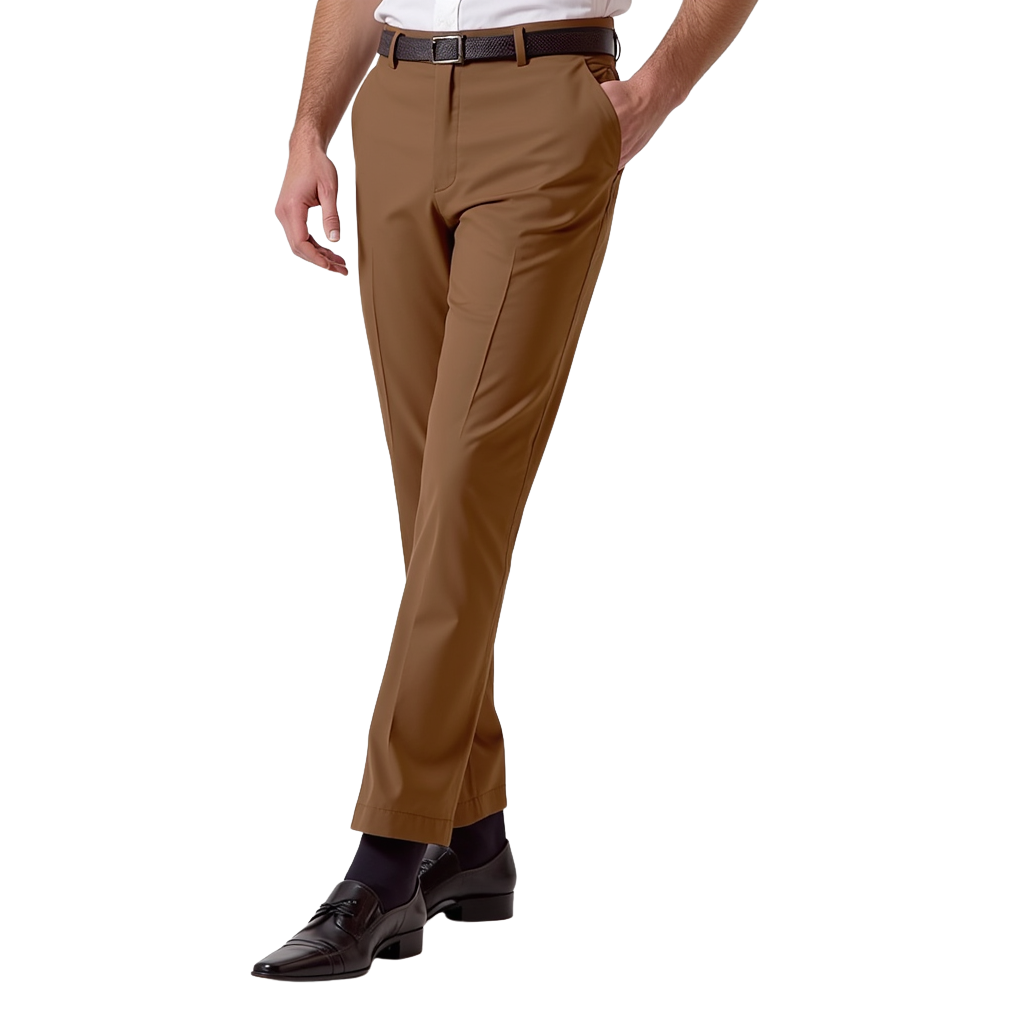 Caramel Elegant Trousers