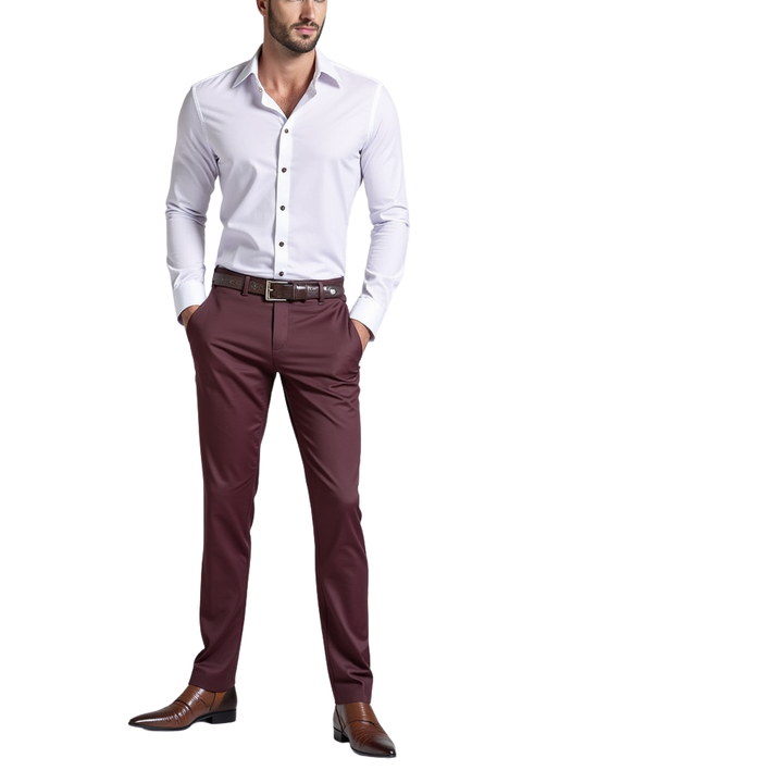 Distinction Bordeaux Trousers