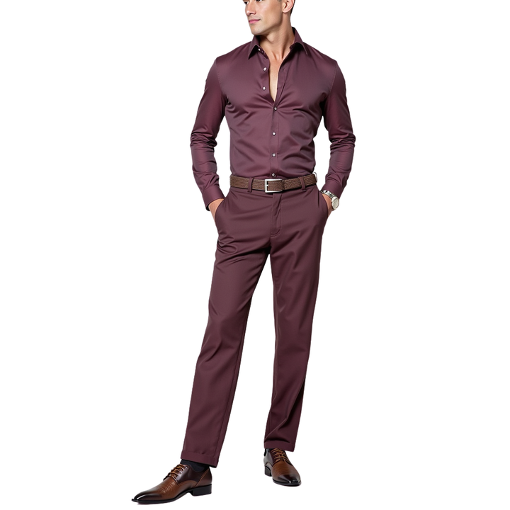 Distinction Bordeaux Trousers
