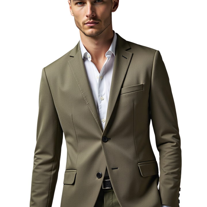 Olive Elegance Blazer