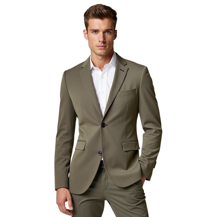 Olive Elegance Blazer