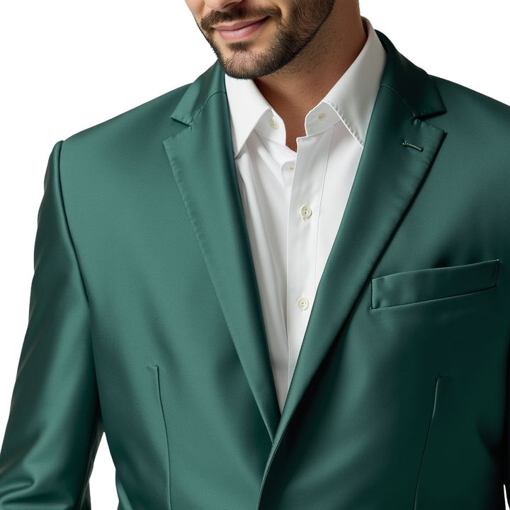 Emerald Blazer Elegance