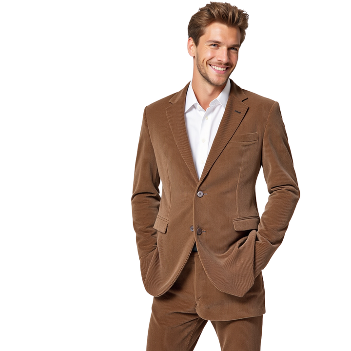 Brown Elegant Blazer