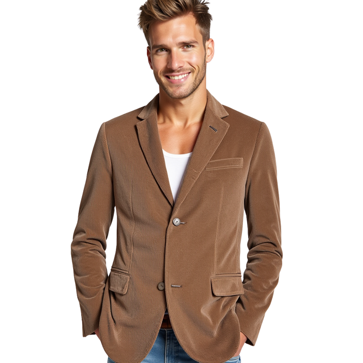 Brown Elegant Blazer