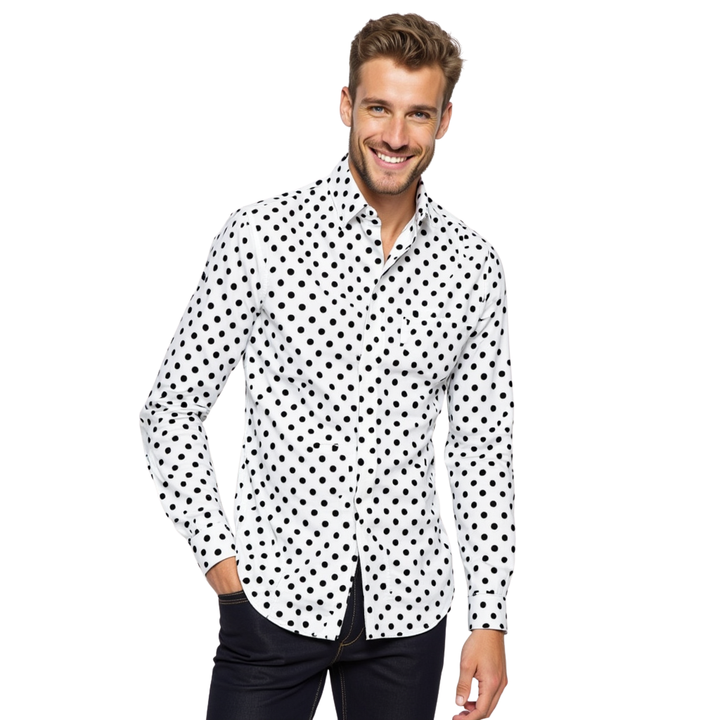 Elegance in Polka Dots 